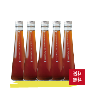 ジンジャーシロップ琥珀200ml×5本
